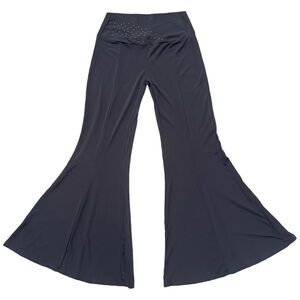 Y2K Vintage Mega Flare Bling Yoga Pants